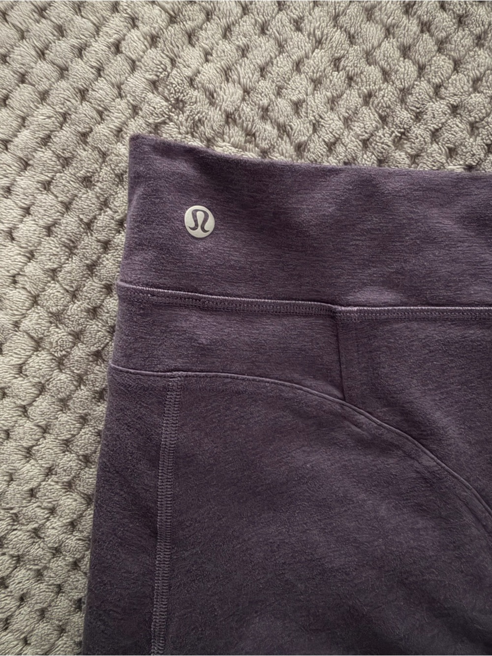 lululemon leggings, size 10, heather grey, like new